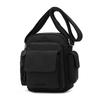 Casual waterproof multi-pocket commuter backpack 2025 summer new portable shoulder bag messenger bag