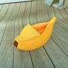 Banana Boat Warm Pet Nest: Semi-Enclosed Cat & Dog House for Autumn/Winter Comfort