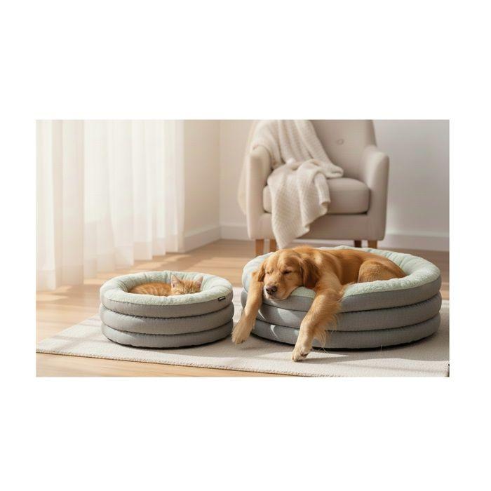 Panier rond pour animaux 50 x 23 x 34 cm Valero vert