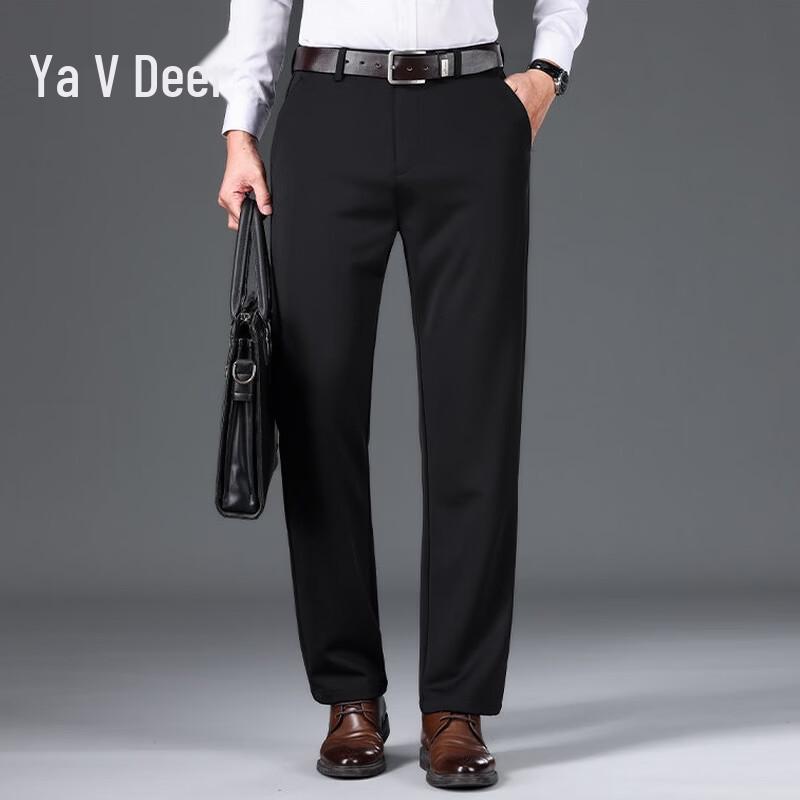 Yalu Men s Straight Fit Casual Suit Pants 29