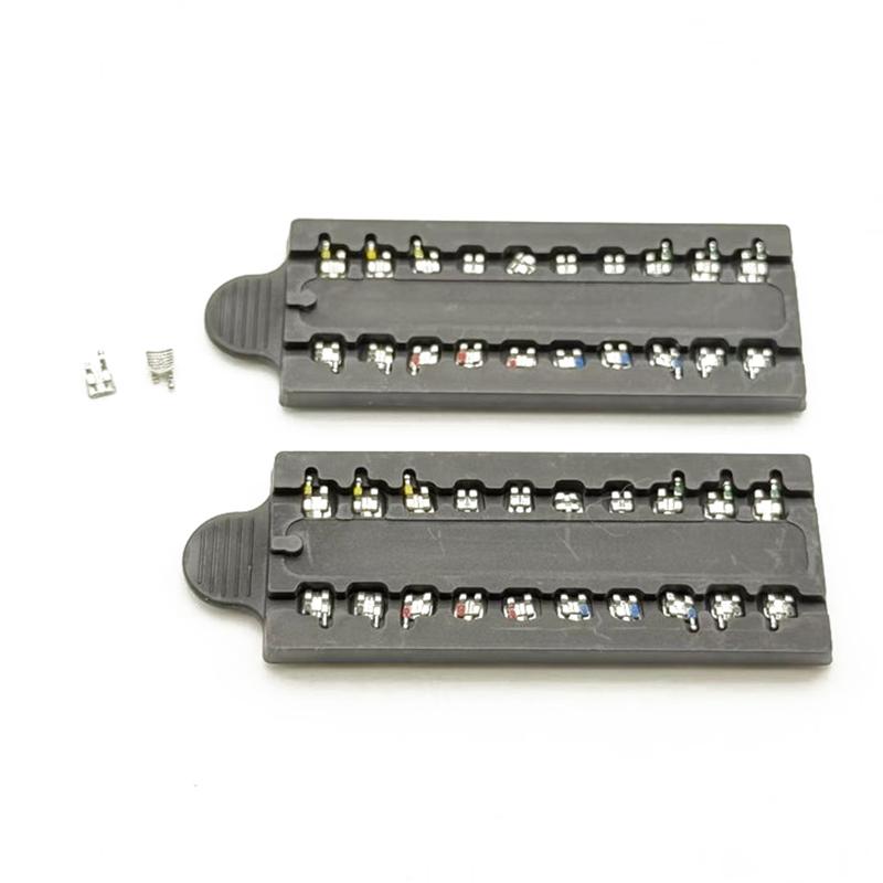 200Pcs/10Boxs Dental Bracket Braces For Teeth Metal Monoblock Mini Roth Mbt 022 345 Hook Dentist Treatment Materials