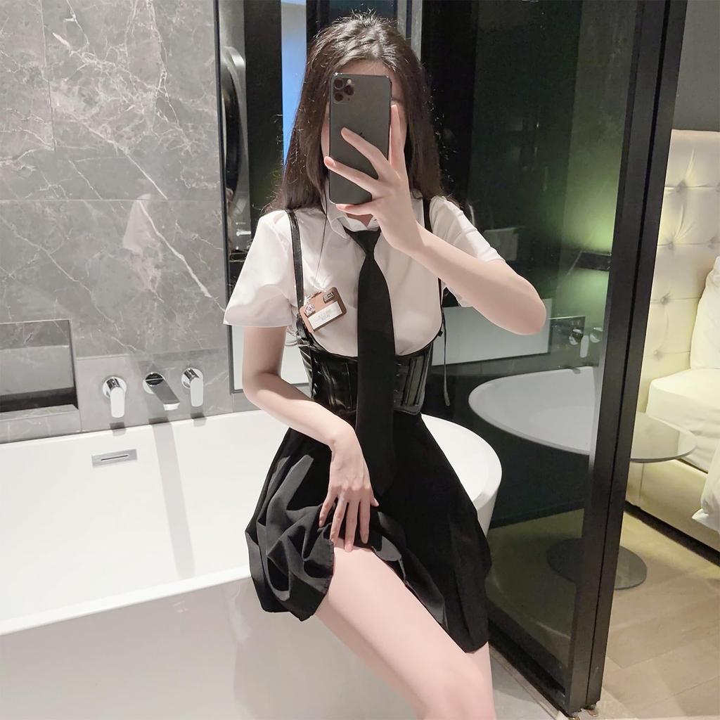 Sexy OL Cosplay Female Teacher Secretary Uniform Lingerie Erotic Erotic Underwear Small Breasts Adult Bodycon Temptation Cute Extreme Cosplay Costume