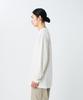 Snow Peak Organic Mercerized Long Sleeve for Men and Women GREIGE M T-Shirt CS-26SU005 - Long-sleeved T-shirt -
