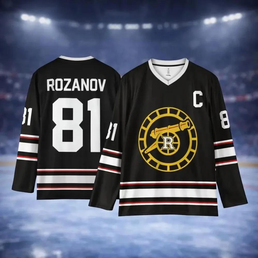 Rivalità Accesa Ispirata a Ilya Rozanov Shane Hollander Maglia da Hockey Hollanov Merch Hudson Williams Connor Storrie Maglia da Tifoso Top