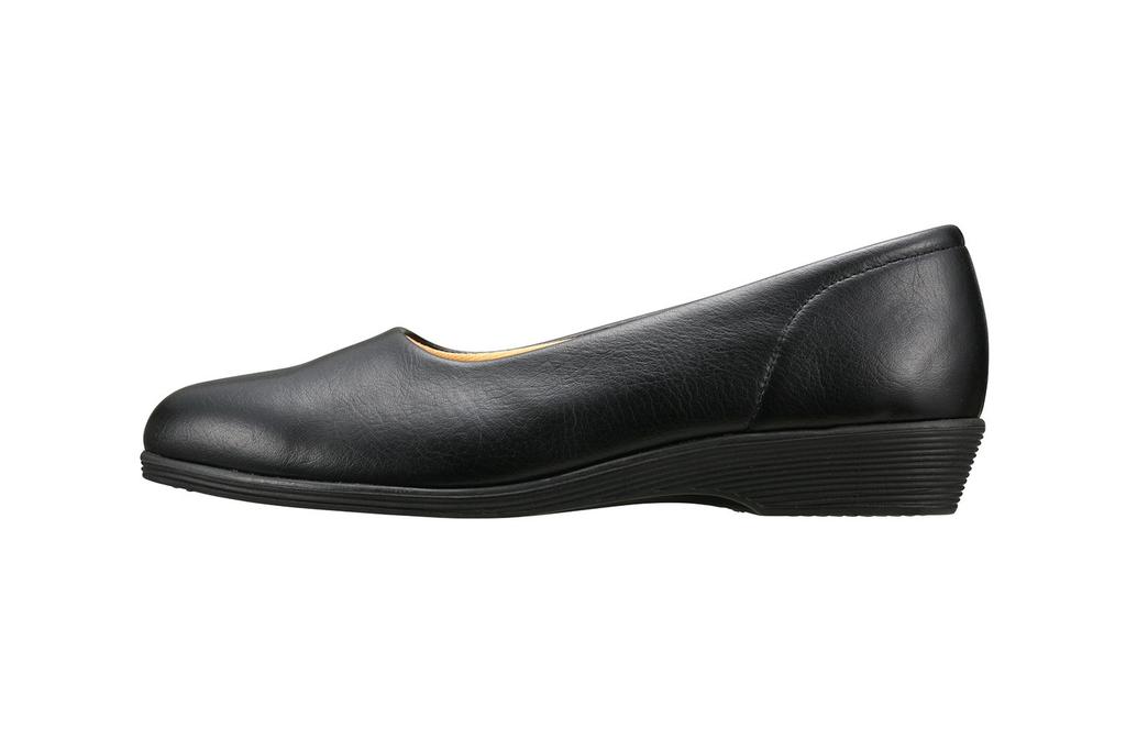 Pansy 4060 Office Stretch Size Black Shoes, Lightweight, Material, 23.5cm,