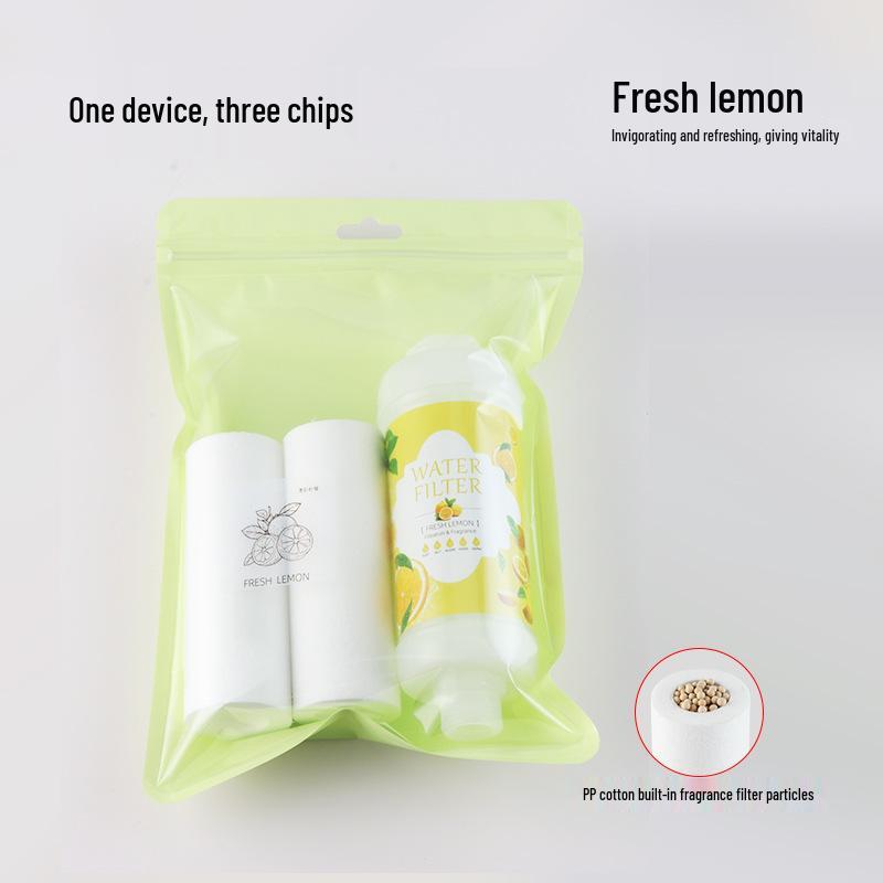 Multi-Use Fragrance Filter Set: Shower Head, Washing Machine, Toilet, Pre-filter with Replaceable PP Cotton Core