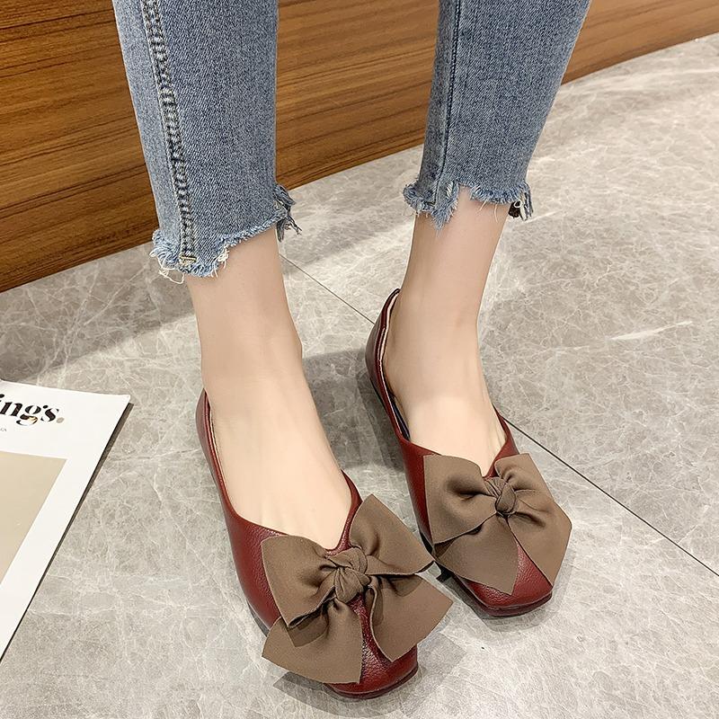 Damenmode Schuhe Rutschfest Lässig Niedriger Absatz Elegant Damen Ballerinas Sommer 2024 Trend Angebot im Angebot Ein Verkauf