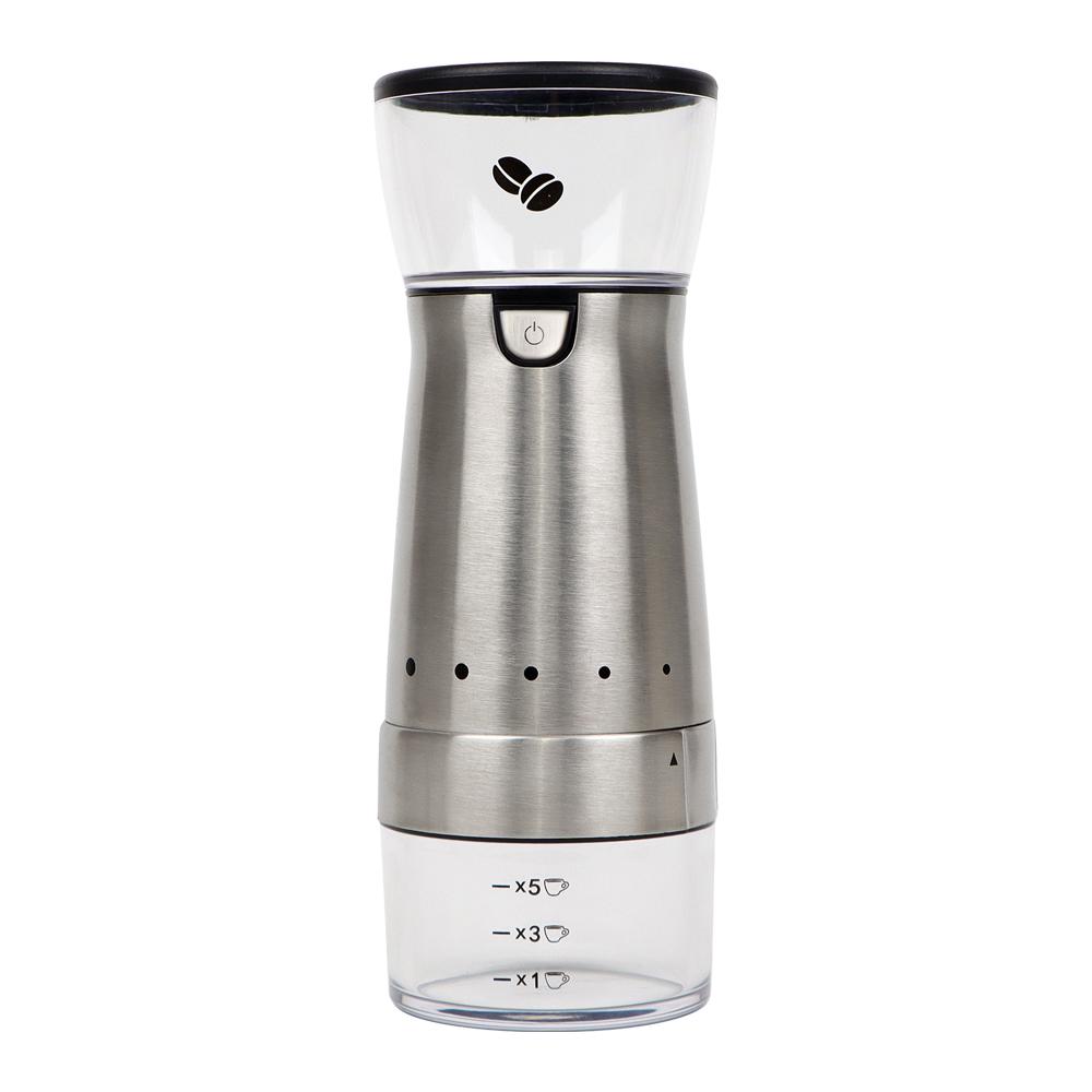 1200mAh Stainless Portable Electric Coffee Grinder Ceramic Grinding Coffee Beans Grinder USB Rechargeable Kitchen Smash Machine