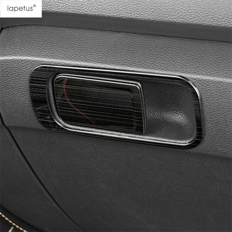Car Copilot Glove Box Switch Handle Sequ Decoration Cover Trim Accessories Interior Fit For Volkswagen Jetta Mk7  -