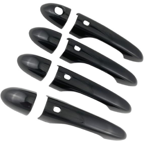 Compatible For Maserati Levante 2017 2018 2019 2020 2021 2022 2023 2024 Gloss Black Carbon Door Handle Covers Car Accessories Car Stickers(Carbon