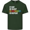 Photography Eat Sleep Photographer Funny Unisexs Light Cotton TShirt