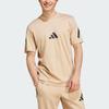 Adidas ZNE. Healing Series Black Label Uniform Sportlich Lässig Kurzarm T-Shirt Herren Oberteile Hellbraun JF2453