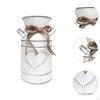 Bucket Container Flower Planter Milk Jug for Rustic Desktop Storage