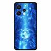 Case For Oppo Reno 15C 5G Colorful Flowers Black Soft Silicone TPU Phone Cases For Oppo Reno15 5G Shells Protection Bumper Funda