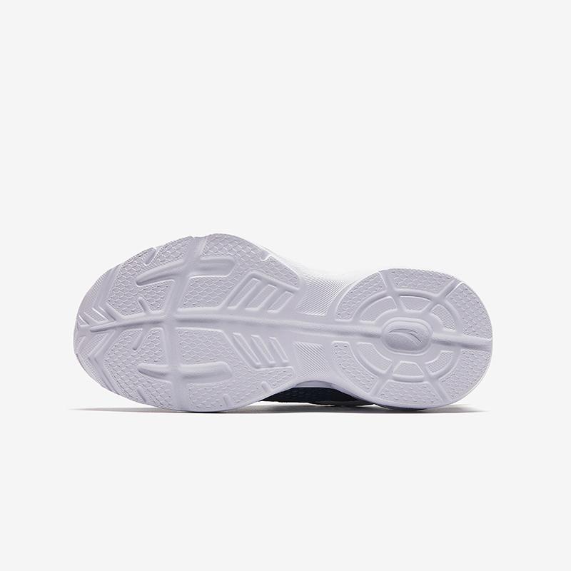 Anta Kids Mesh Lightweight Trendy Sports Casual Shoes With Large Air Holes Kids Sneakers White Black Green A312425520-2