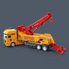 Simulation Inertial Engineering Truck Crane Truck Lifting Rescue Transport Vehicle Model Children's Toy Birthday Gift B209 St Practical Use