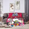Diddl Buon Compleanno Coperta Calda Decorativa Peluche Biancheria da Letto Coperte Divertenti da Esterno Flanella Copriletto Copri Divano Letto