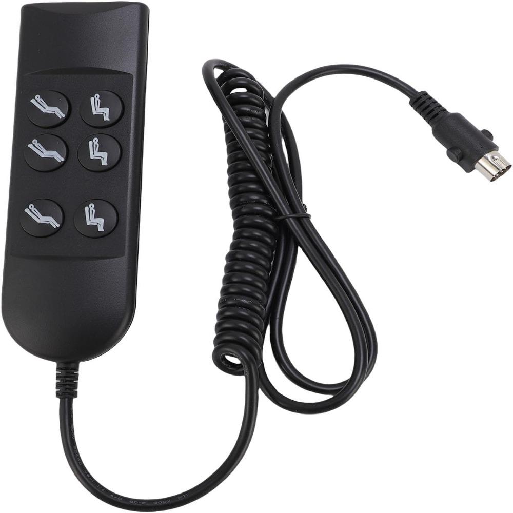 5-Pin-Stecker Strom-Liegestuhl-Controller 6-Tasten-Liegestuhl-Handsteuerung Für Senioren