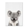 Koala, králík, veverka, slon, plátno, plakát pro dětský pokoj, nástěnný obrázek, tisk zvířat, plátno, malba, severský dětský pokoj