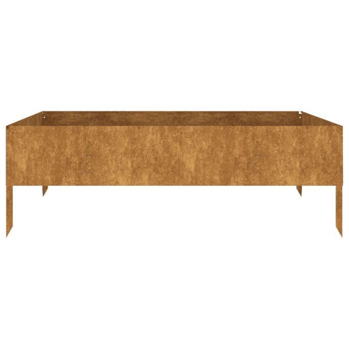 VidaXL Lit Surélevé de Jardin, Bac à Fleurs, Pot de Plantes, Boîte à Fleurs, Jardinière de Patio Terrasse Balcon Extérieur, 824515