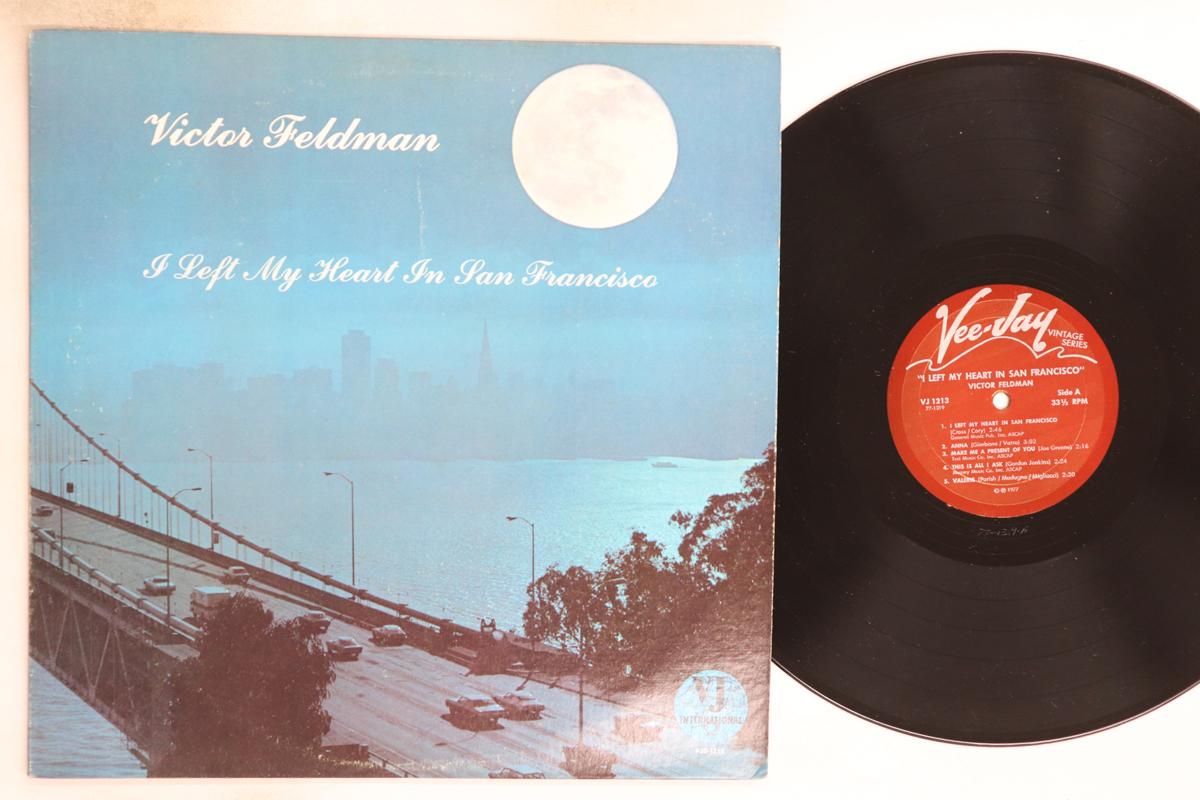

LP Record VICTOR FELDMAN - I Left My Heart In San Francisco VJS1213 VEE JAY 1977 US Jazz Used