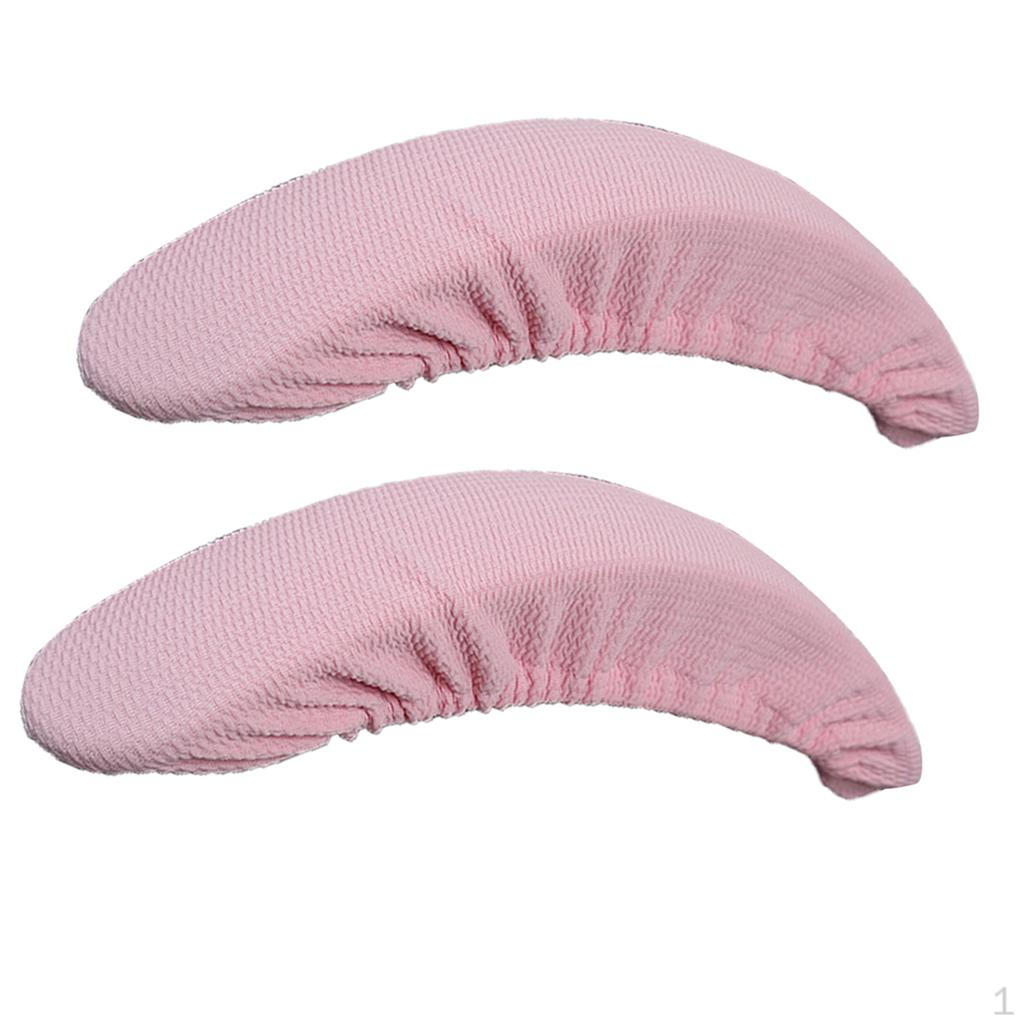 

Чехлы на подлокотники стульев, эластичные офисные чехлы, розовые