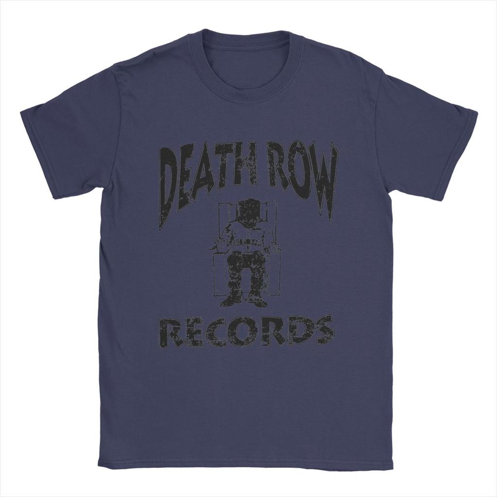 Death Row Records T-Shirt für Herren Mode 100% Baumwolle T-Shirts Rundhals Kurzarm T-Shirt Neue Ankunft Kleidung