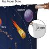 Solar System Window Curtains Kids Outer Space Treatments Bedroom Universe Planets Galaxy Astronomy Drapes Curtain For Made Of Polyester