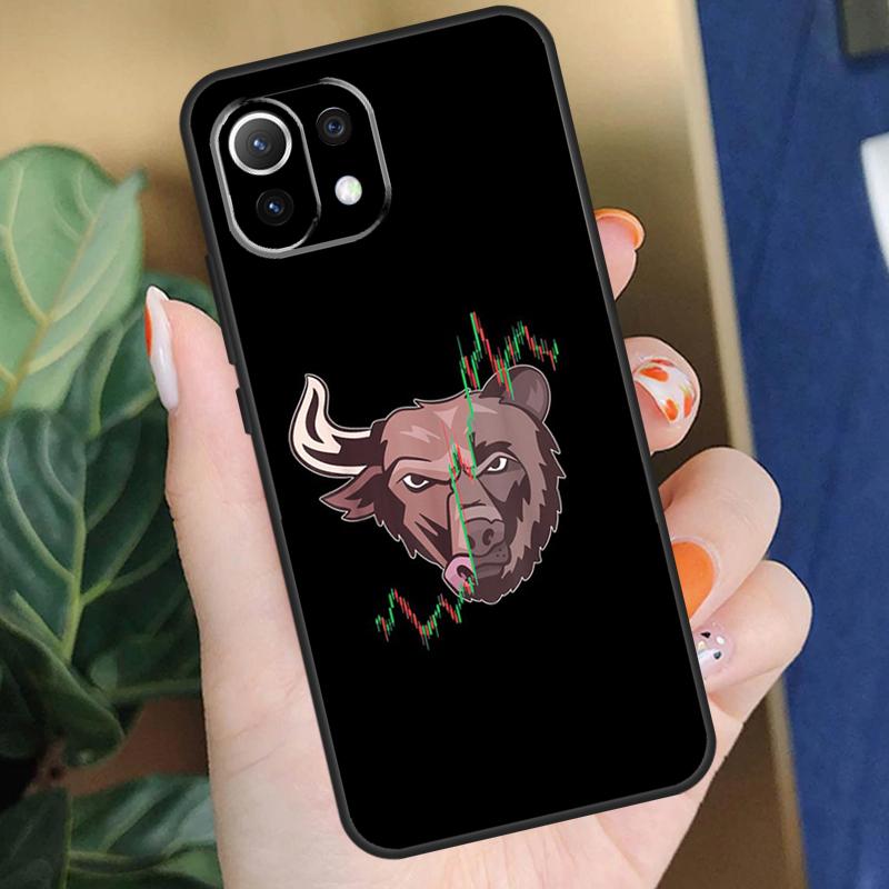 Day Trader Trader Trading Case For Xiaomi 15 14 Ultra 13T 14T 15T Pro 17 Pro Max POCO X7 Pro X5 X6 F5 F6 F7 F8 Coque