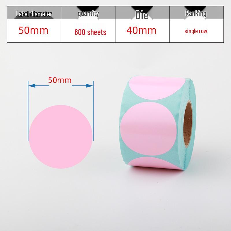 Waterproof Adhesive Thermal Barcode Stickers - Various Sizes