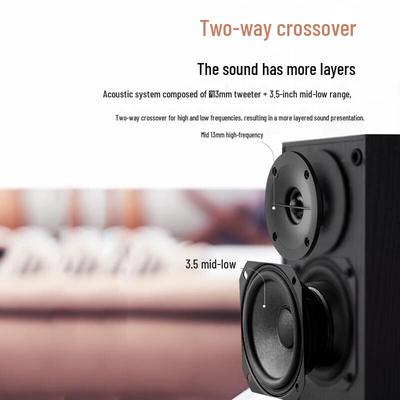 Edifier R33BT Wooden Wireless Bluetooth 2.0 Desktop Speakers CN Plug (adapter Included)
