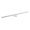 ABYN-10 Pcs 320Mm X M8 Stainless Steel Thread Bar Stock Rod Silver Tone