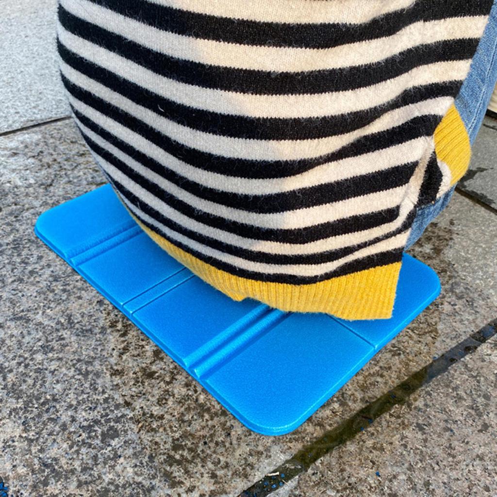 4Pcs Outdoor Foldable Thermal Seat Cushions Watertight Seat Pad Insulating for Outdoor Garden Camping Picnics Hikings