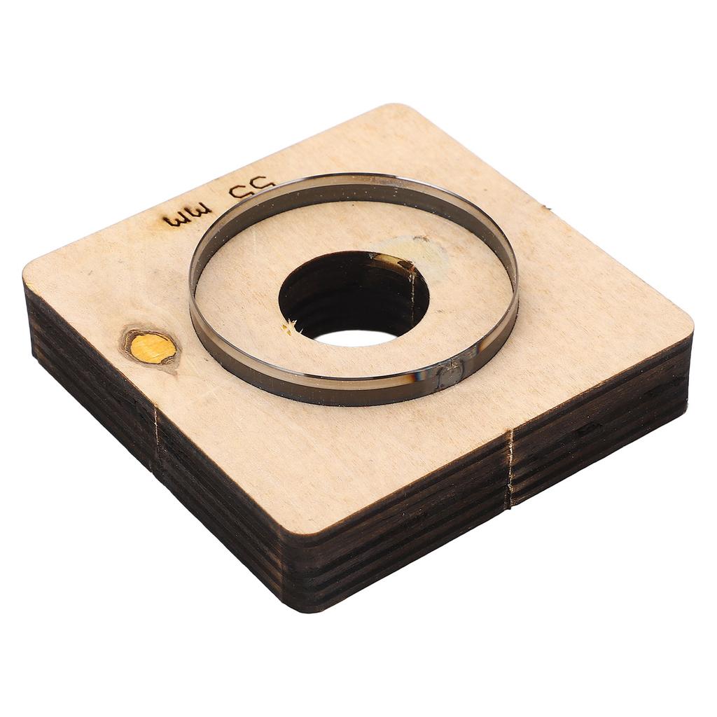 Leder Stanzform 55mm Durchmesser Hohle Runde Form Legierter Stahl DIY Verarbeitung Stanzform