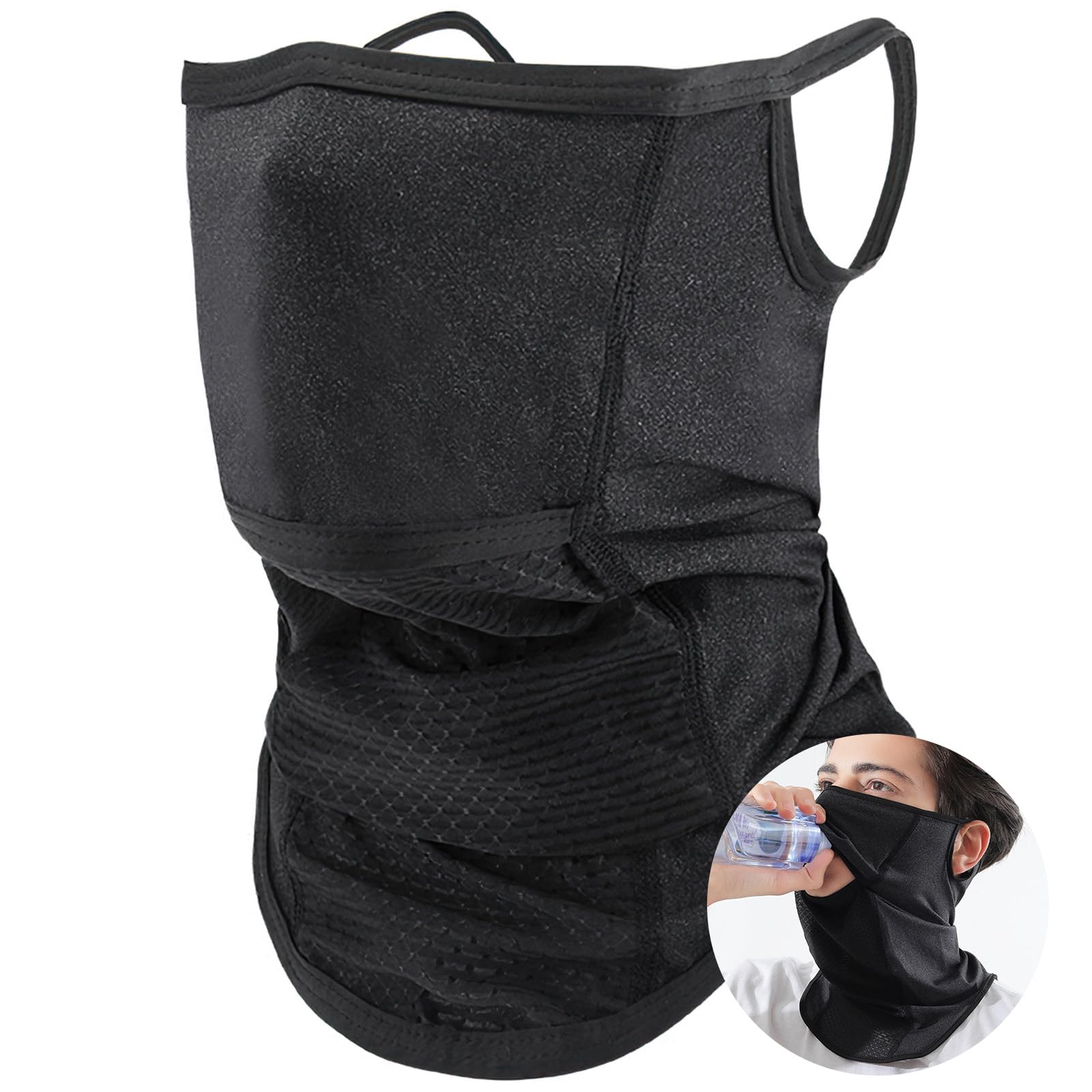 

Andeor Face a favorite among for New Opening Cooling UPF Neck Warmer with Ear Sun UV and Comfortable for Outdoor Mountain and Unisex Cover/Neck Guard,
