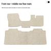 Toyota Previa Floor Mats: Imported Carpets for Second & Third Row, Custom Middle Row Interior Modification