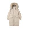 Women's Mid-Length Down Jacket, 2024 Winter, Warm and Thick, Slimming Over-The-Knee Coat