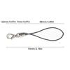 10/20/50Pcs Lobster Clasp Lanyard Strap Cord Mobile Cords Charm Nylon Key Ring Chain For DIY Keyring Jewelry Making Accessories