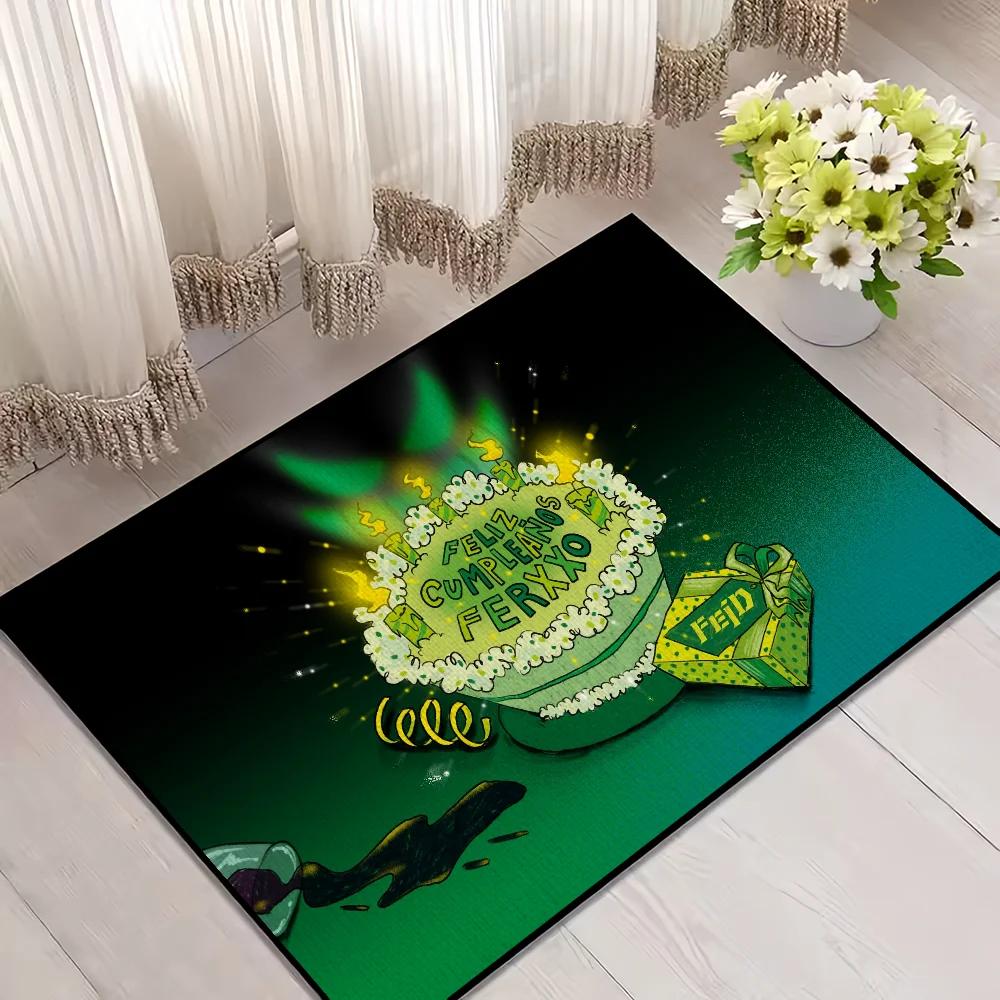Singer Feid Ferxxo FERXXOCALIPSIS Door Mat Welcome Entrance Balcony Bathroom Floor Non-slip Rug Bedroom Carpet Home Decoration