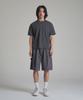 Noming Loose Fit Crop Easy Short Sleeve - Charcoal