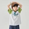 Boys' Color-Block Short-Sleeve Cotton T-Shirt