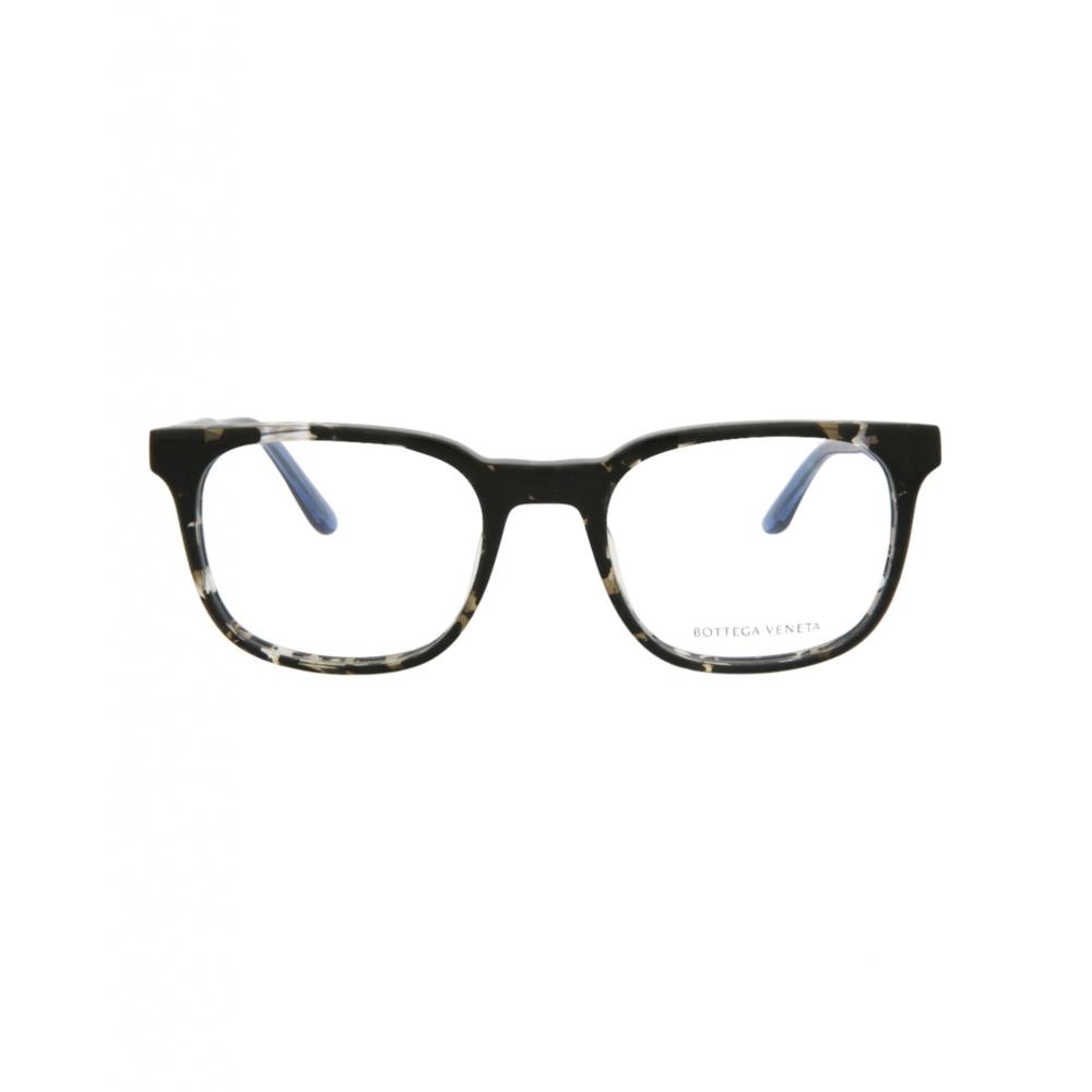 

Bottega Veneta Square Acetate Optical Frames avana blue transparent