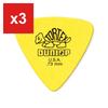 Guitar Picks Jim Dunlop Tortex Triangle, Yellow, 12-Pack