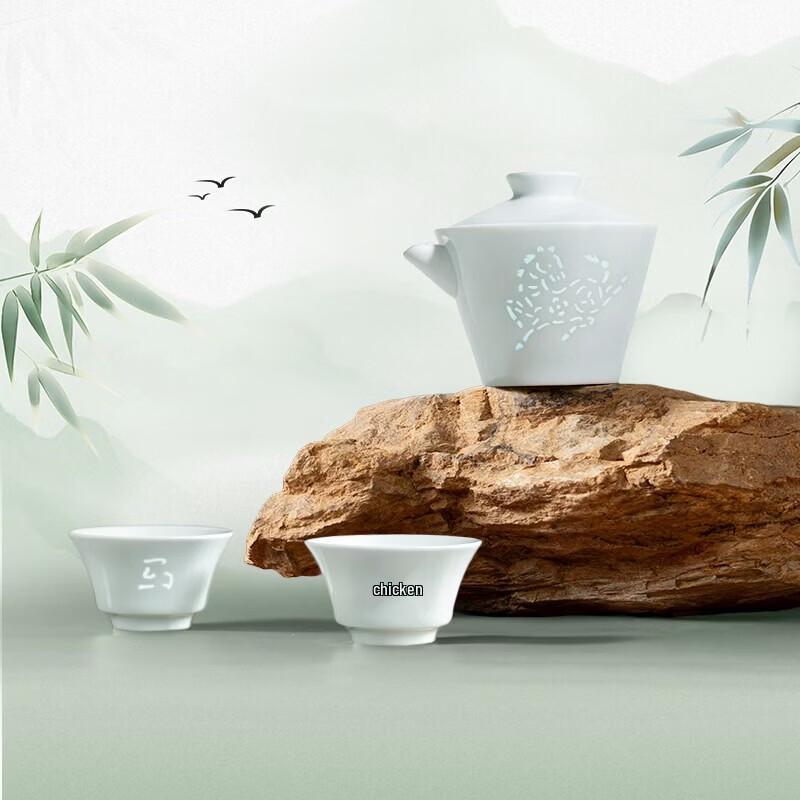 AoWei Portable Stainless Steel Kung Fu Tea Set
