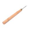 Wood Handle Feather Hair Extension Kit Thread Hook Needle Pulling Tool Salon Diy