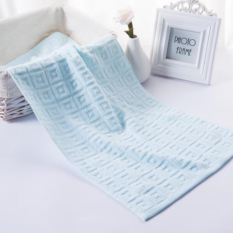 Ally Couple Style 100% Cotton Grid Face Towel 3-Pack
