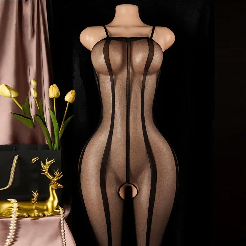 Hot Fishnet Bodystockings For Women Babydoll Hollow Erotic Underwear Sex Costumes Chemises Pornographic Body Suits Sexy Lingerie