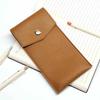 Large Capacity PU Leather Ballpoint Pen & Glasses Storage Bag