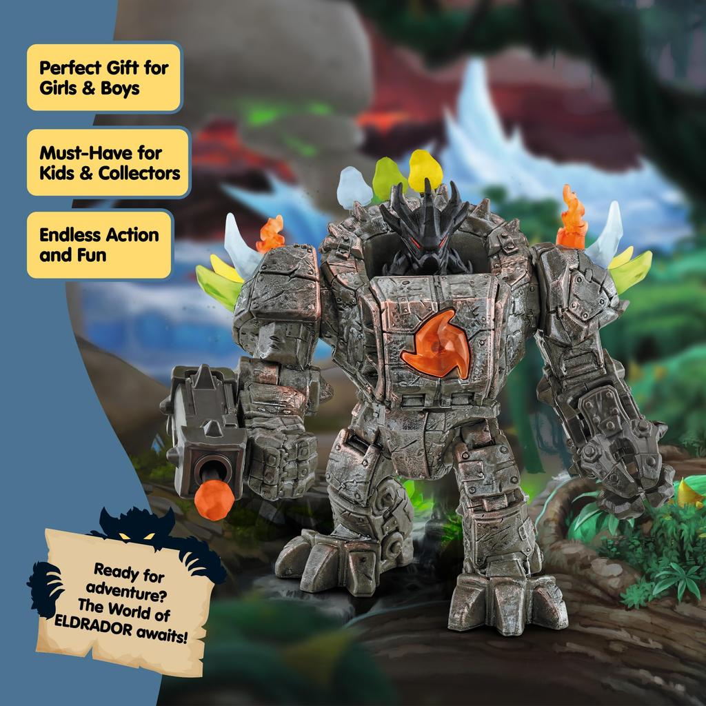 Schleich Eldorado Master Robot and Mini Creatures 42549