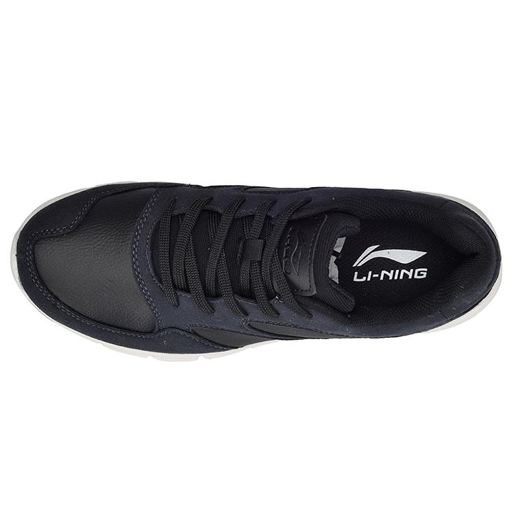 Li Ning LN Bullet Classic Cushioning Low Top Running Shoes Women's Black Blue AGCM136-2